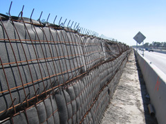 Highway Construction Wire Wall Systems