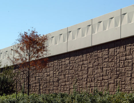 precast concrete coping wall