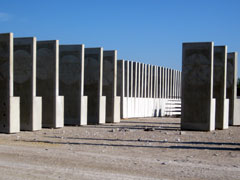 precast concrete end cap