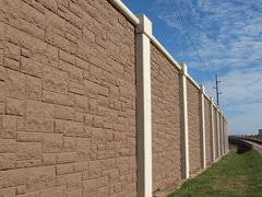 concrete sound wall